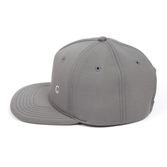 King Apparel Plaistow Grey Stone Snapback Hat - Picture 3 of 6